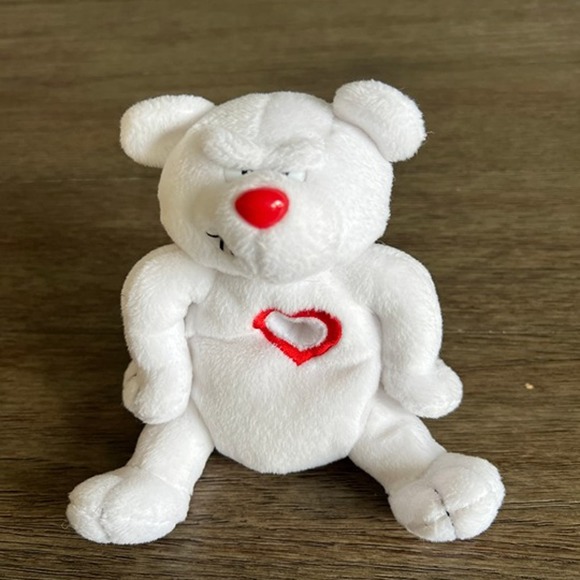 Meanies Valentines Heartless Bear Plush - Picture 1 of 5
